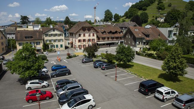 Ochsen Lenzburg Hotell Eksteriør bilde