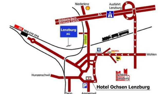 Ochsen Lenzburg Hotell Bekvemmeligheter bilde
