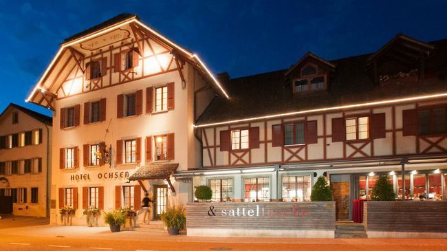 Ochsen Lenzburg Hotell Eksteriør bilde